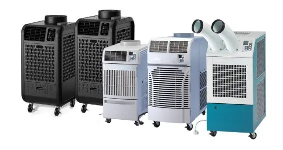 Equipo de climatización móvil